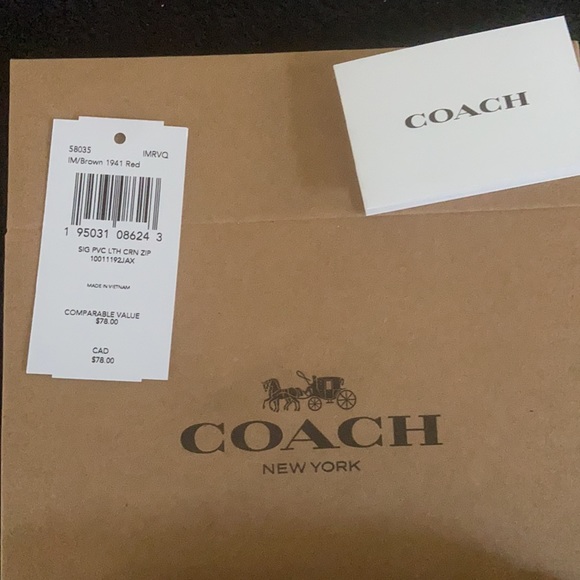 Coach small wristlet - Picture 5 of 6